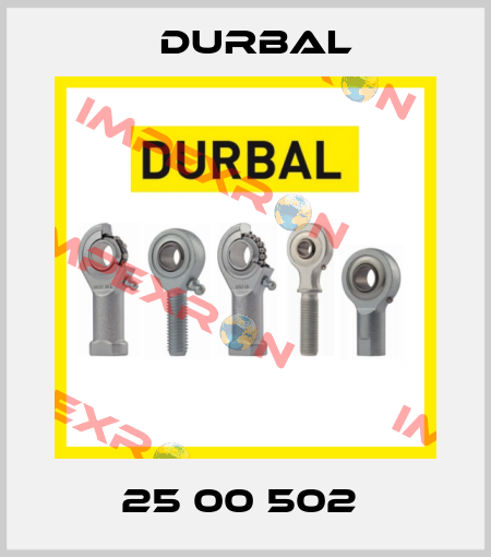 25 00 502  Durbal