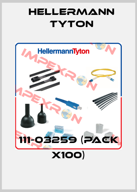 111-03259 (pack x100) Hellermann Tyton