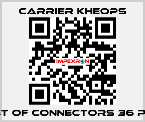 Set of Connectors 36 pin  Carrier Kheops