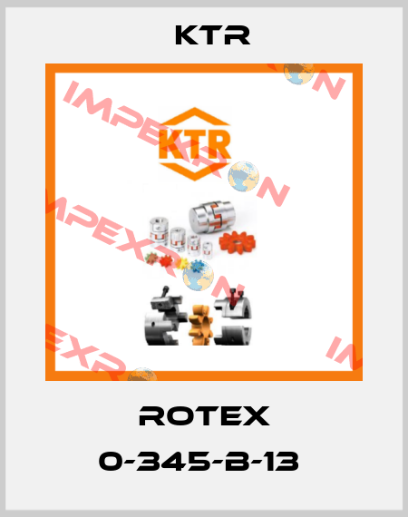 Rotex 0-345-B-13  KTR