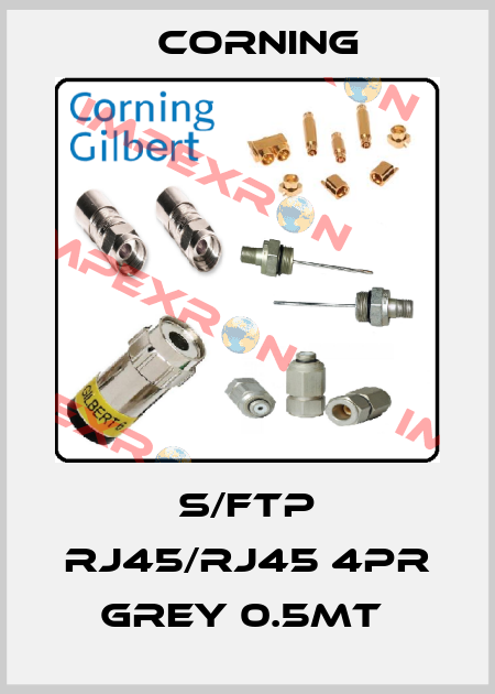 S/FTP RJ45/RJ45 4PR GREY 0.5MT  Corning