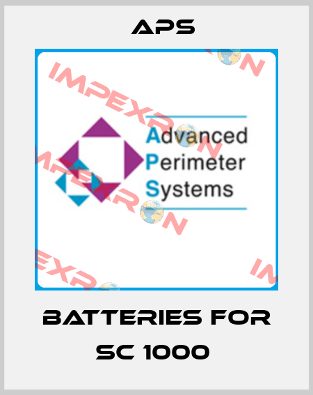 batteries for SC 1000  APS