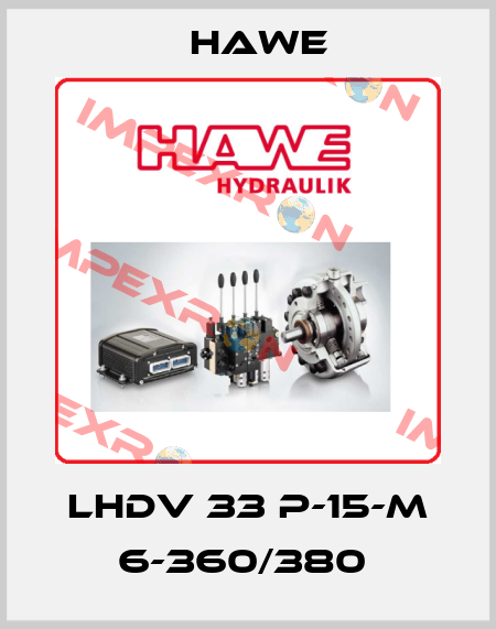 LHDV 33 P-15-M 6-360/380  Hawe