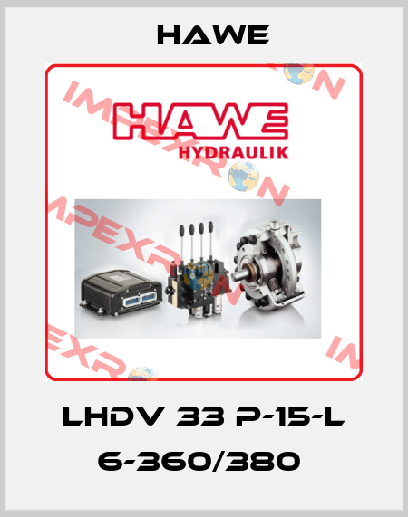 LHDV 33 P-15-L 6-360/380  Hawe