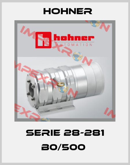 Serie 28-281 B0/500  Hohner