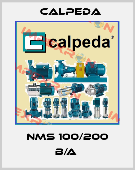 NMS 100/200 B/A  Calpeda