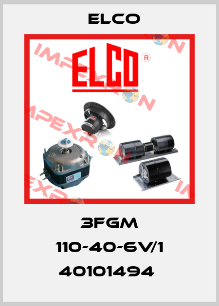3FGM 110-40-6V/1 40101494  Elco