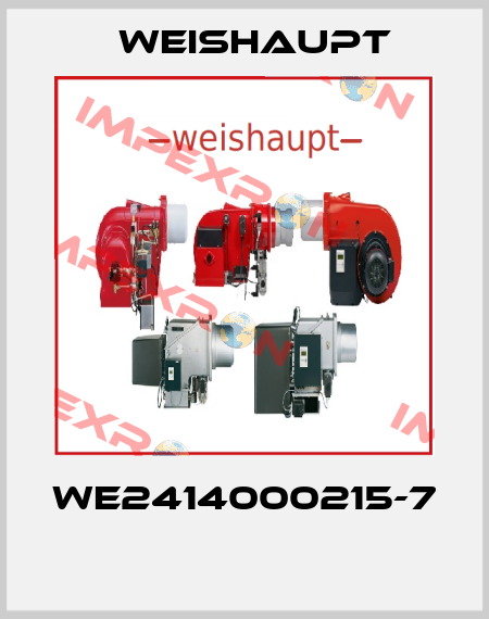 We2414000215-7  Weishaupt