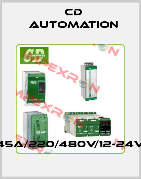 CD3000S-1PH/45A/220/480V/12-24V/SSR/ZC/NF/HB CD AUTOMATION