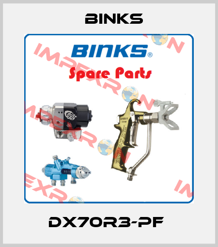 DX70R3-PF  Binks