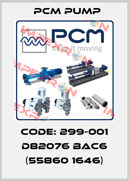 Code: 299-001 D82076 BAC6 (55860 1646) PCM Pump