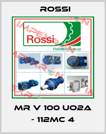 MR V 100 UO2A - 112MC 4 Rossi