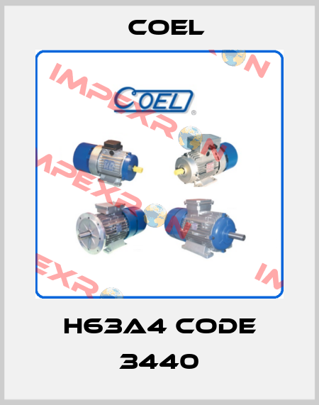 H63A4 code 3440 Coel