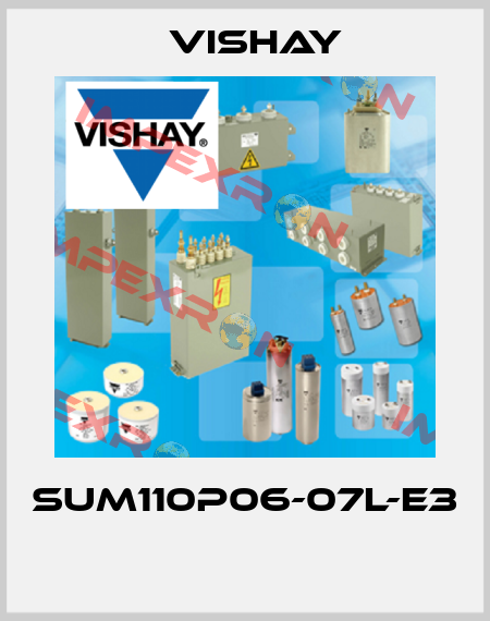 SUM110P06-07L-E3  Vishay