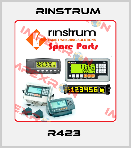 R423  Rinstrum
