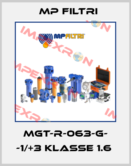 MGT-R-063-G- -1/+3 Klasse 1.6  MP Filtri