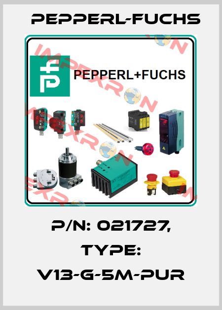 p/n: 021727, Type: V13-G-5M-PUR Pepperl-Fuchs