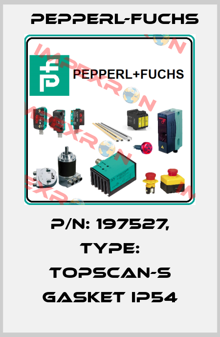 p/n: 197527, Type: TopScan-S Gasket IP54 Pepperl-Fuchs