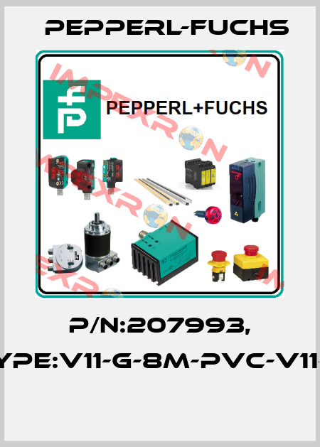 P/N:207993, Type:V11-G-8M-PVC-V11-G  Pepperl-Fuchs