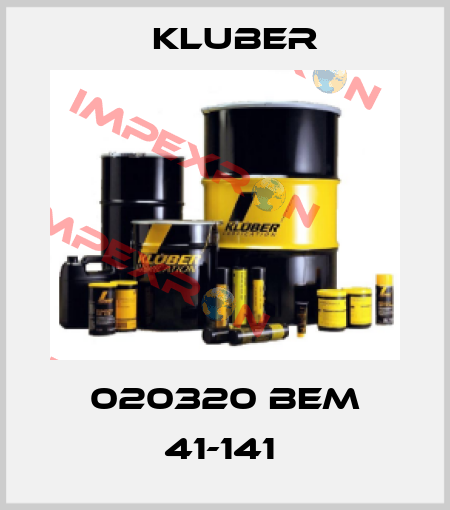 020320 BEM 41-141  Kluber