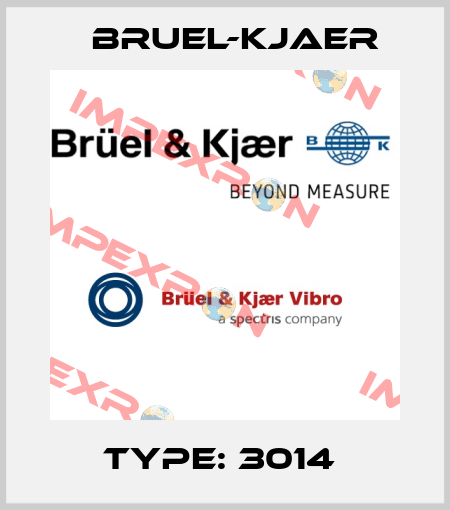 Type: 3014  Bruel-Kjaer