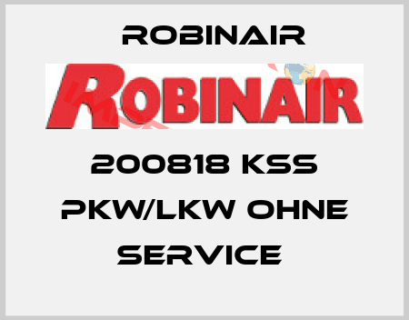 200818 KSS PKW/LKW OHNE SERVICE  Robinair