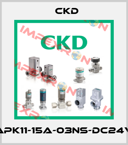APK11-15A-03NS-DC24V Ckd