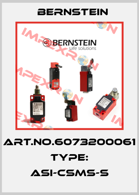 Art.No.6073200061 Type: ASI-CSMS-S Bernstein