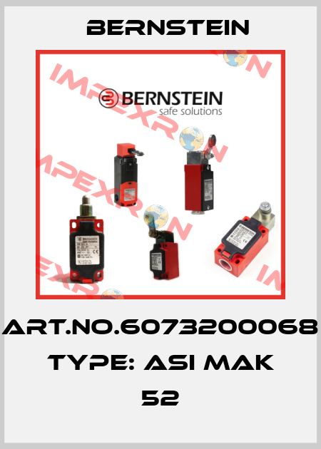 Art.No.6073200068 Type: ASI MAK 52 Bernstein