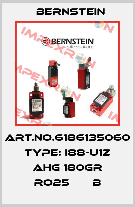 Art.No.6186135060 Type: I88-U1Z AHG 180GR RO25       B Bernstein
