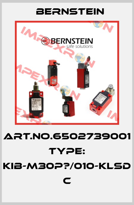 Art.No.6502739001 Type: KIB-M30P?/010-KLSD           C Bernstein