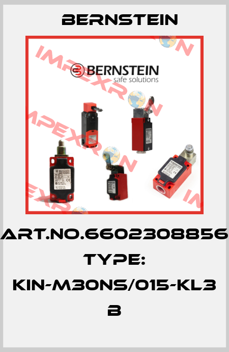 Art.No.6602308856 Type: KIN-M30NS/015-KL3            B Bernstein
