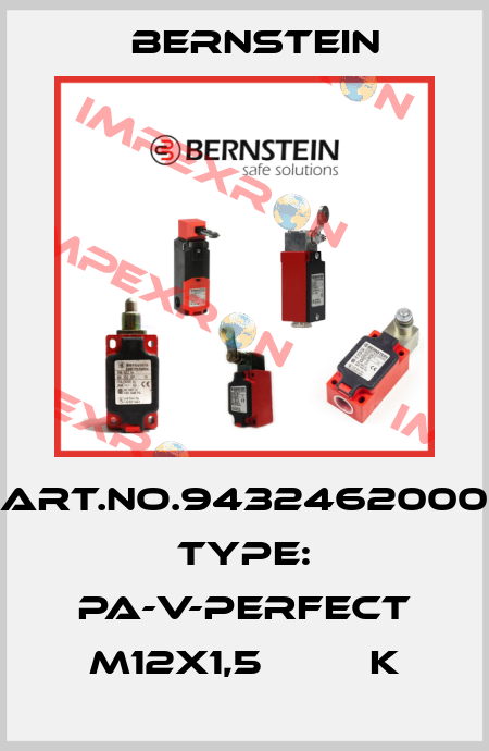 Art.No.9432462000 Type: PA-V-PERFECT M12X1,5         K Bernstein