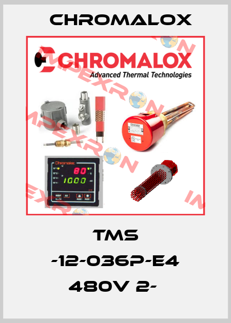 TMS -12-036P-E4 480V 2-  Chromalox