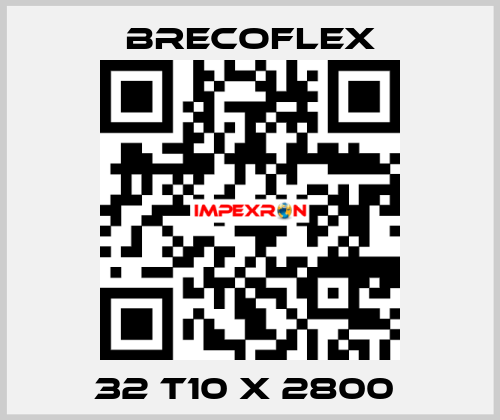 32 T10 x 2800  Brecoflex