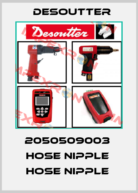 2050509003  HOSE NIPPLE  HOSE NIPPLE  Desoutter