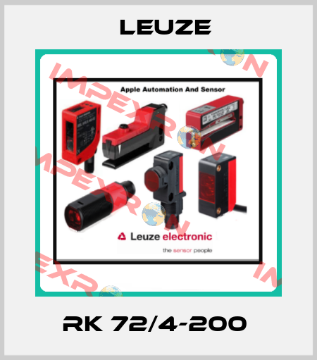RK 72/4-200  Leuze