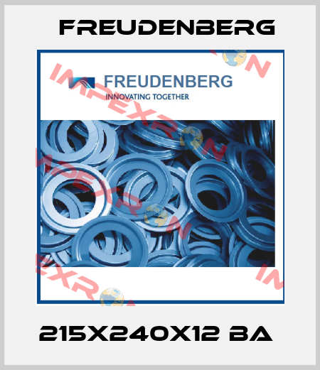 215X240X12 BA  Freudenberg