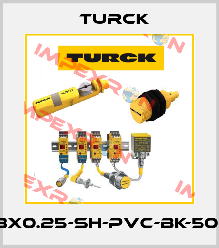 CABLE8x0.25-SH-PVC-BK-500M/TEL Turck