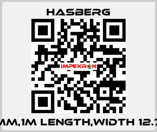 0,05MM,1M LENGTH,WIDTH 12.7 MM, Hasberg