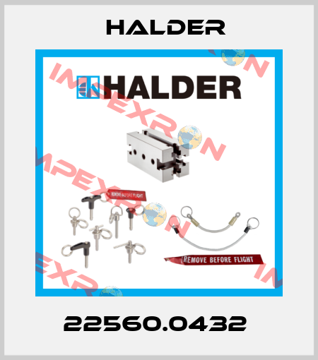 22560.0432  Halder