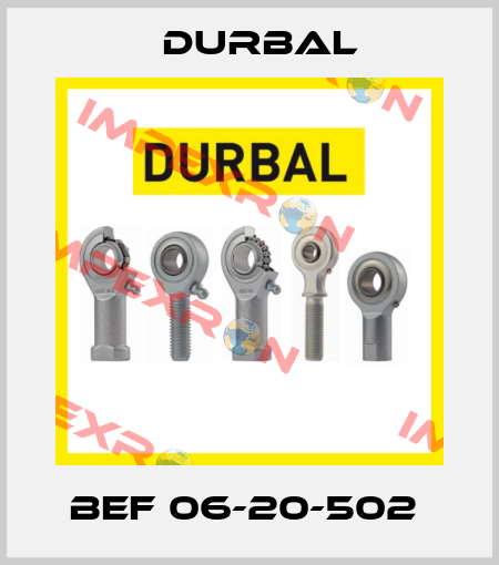 BEF 06-20-502  Durbal
