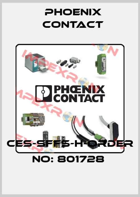 CES-SFFS-H-ORDER NO: 801728  Phoenix Contact