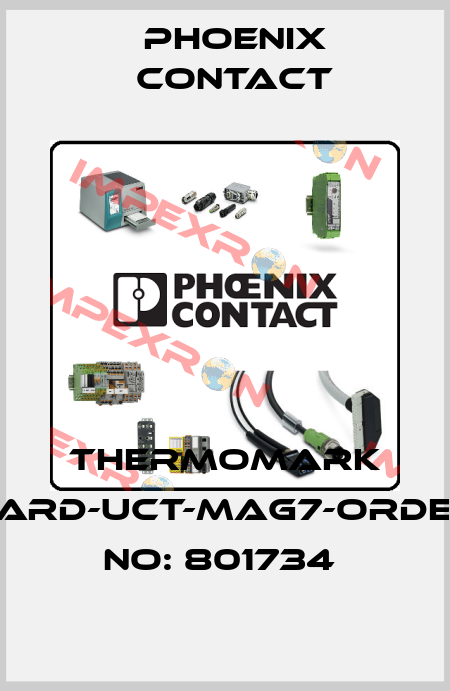 THERMOMARK CARD-UCT-MAG7-ORDER NO: 801734  Phoenix Contact