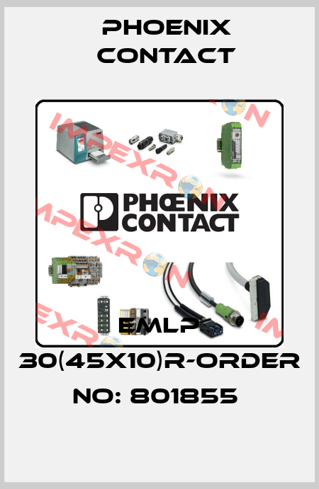EMLP 30(45X10)R-ORDER NO: 801855  Phoenix Contact