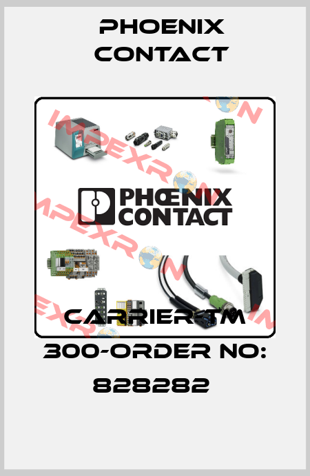 CARRIER-TM 300-ORDER NO: 828282  Phoenix Contact