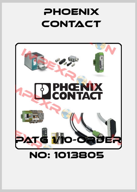 PATG 1/10-ORDER NO: 1013805  Phoenix Contact