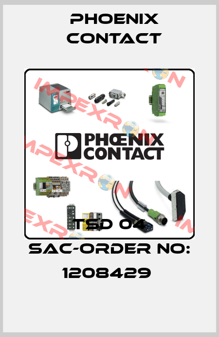 TSD 04 SAC-ORDER NO: 1208429  Phoenix Contact