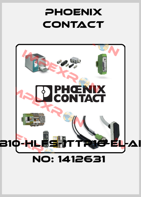 HC-STA-B10-HLFS-1TTP16-EL-AL-ORDER NO: 1412631  Phoenix Contact