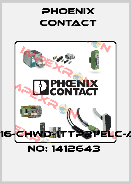 HC-STA-B16-CHWD-1TTP21-ELC-AL-ORDER NO: 1412643  Phoenix Contact